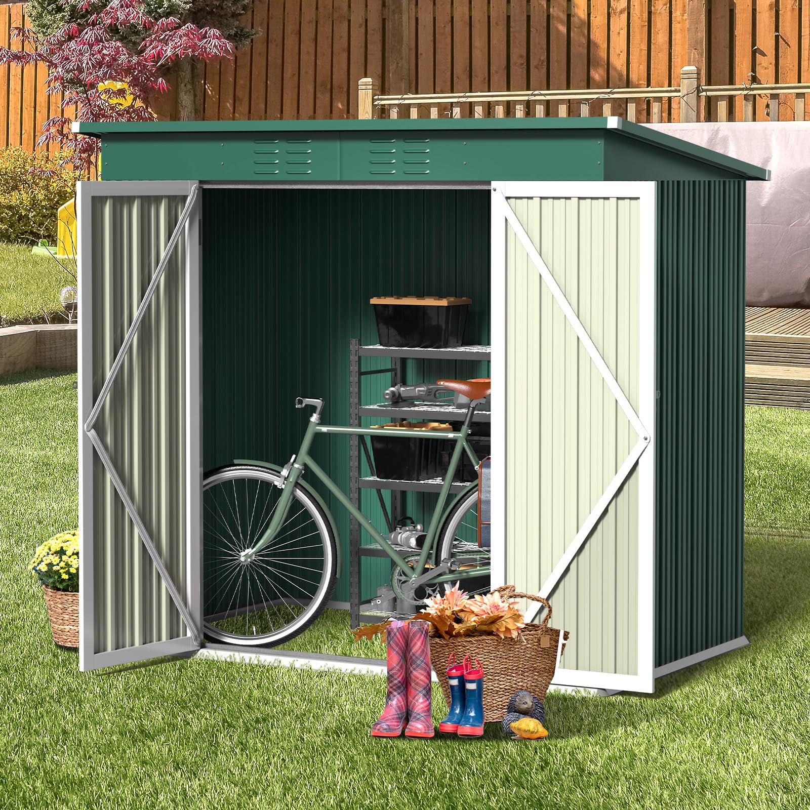 6' x 4' Outdoor Storage Shed – My Store